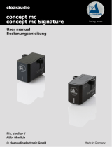 Clearaudio concept mc / concept mc Signature User manual