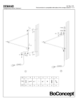 BoConcept Demand wall lamp Assembly Instructions