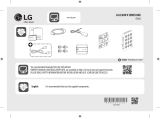 LG CBV42-BP Quick setup guide