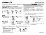 Chamberlain G940EV-P2MC Operating instructions