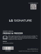 LG SG-5I700TSL Owner's manual