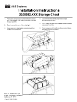 Dometic AE Systems 3108592.XXX Storage Chest Installation guide