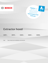 Bosch DWF67KM60/02 User manual and assembly instructions
