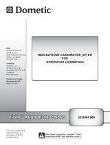 Dometic High Altitude Carburetor Jet Kit For Generator LW3000P.XXX_3314904.008 Installation guide