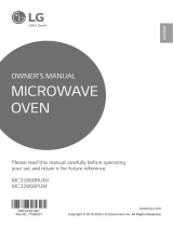 LG MC3286BRUM Owner's manual