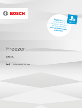 Bosch GIN81HD31I/01 Operating instructions