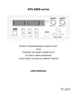Manson KPS-6400 User manual