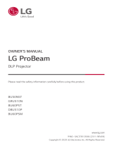 LG BU60PST User manual