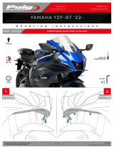 PUIG Downforce Race Side Spoilers Mounting instructions