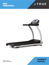 True Fitness M50 Treadmill Owner's manual