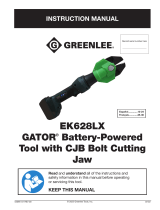 Greenlee EK628 CJB User manual