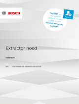 Bosch DWF97RU60/02 User manual and assembly instructions