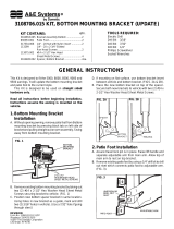 Dometic AE Systems 3108706.015 Bottom Mounting Bracket Kit_Update Installation guide
