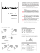 Cyber Power CSN30U12V-20 User manual