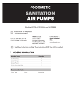 Dometic Replacement Air Pump Valve Model VHT12-VHT4500-VHT5200 Installation guide