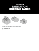 Dometic HTS-VG, HTS-T, HTS-Basic Series Waste Holding Tanks Installation guide