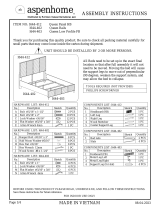 aspenhome I644-402 Assembly Instructions