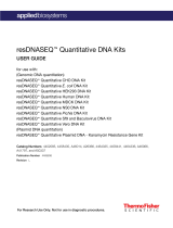 Thermo Fisher ScientificresDNASEQ Quantitative DNA Kits