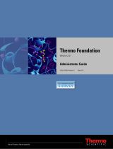 Thermo Fisher Scientific Foundation 2.0 Administrator User guide