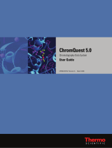 Thermo Fisher Scientific ChromQuest 5.0 Chromatography Data System User guide