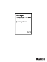Thermo Fisher Scientific SpectraSYSTEM Fluorescence Reference guide