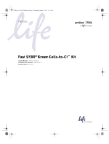 Thermo Fisher Scientific Fast SYBR® Green Cells-to-CT™ Kit User manual