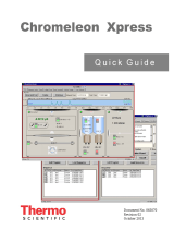 Thermo Fisher Scientific Chromeleon Xpress Quick start guide