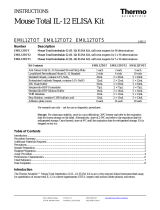 Thermo Fisher Scientific Mouse Total IL-12 ELISA Kit User guide