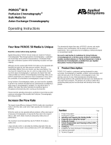 Thermo Fisher Scientific POROS® 50 D Perfusion Chromatography® Bulk Media Operating instructions