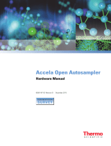 Thermo Fisher Scientific Accela Open Autosampler Owner's manual