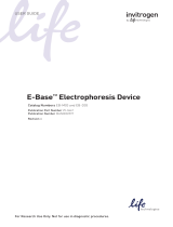 Thermo Fisher Scientific E-Base Electrophoresis User guide