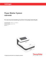 Thermo Fisher Scientific Power Blotter System User guide