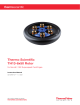 Thermo Fisher Scientific TH13-6x50 Rotor User manual