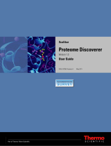 Thermo Fisher Scientific Proteome Discoverer 1.3 User guide