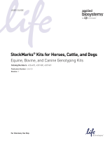 Thermo Fisher Scientific StockMarks Kits User guide