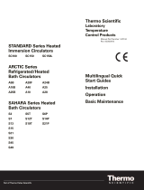 Thermo Fisher Scientific STANDARD Series Heated Immersion Circulators / ARCTIC Series User manual