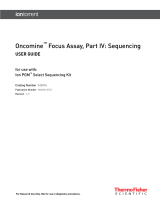 Thermo Fisher ScientificOncomine Focus Assay, Part IV: Sequencing