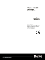 Thermo Fisher Scientific EK20/EK30 Immersion Coolers User manual