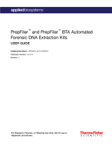 Thermo Fisher ScientificPrepFiler and PrepFiler BTA Automated Forensic DNA Extraction Kits