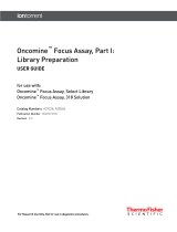 Thermo Fisher Scientific Oncomine Focus Assay, Part I: Library Preparation User guide