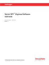 Thermo Fisher Scientific Vector NTI Express Software User guide