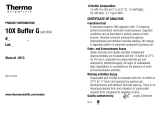 Thermo Fisher Scientific 10X Buffer G User guide