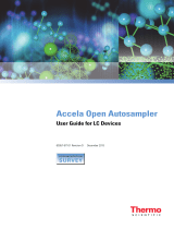 Thermo Fisher Scientific Accela Open Autosampler User guide