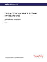 Thermo Fisher Scientific 7500/7500 Fast Real-Time PCR System Quick start guide