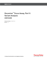 Thermo Fisher Scientific Oncomine Focus Assay, Part V: Variant Analysis User guide