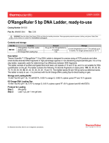 Thermo Fisher ScientificORangeRuler 5 bp DNA Ladder