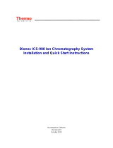 Thermo Fisher Scientific ICS-900 Ion Chromatography System Operating instructions