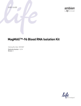 Thermo Fisher Scientific MagMAX-96 Blood RNA Isolation Kit User guide