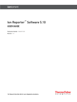 Thermo Fisher Scientific Ion Reporter Software 5.10 User guide