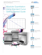 Thermo Fisher ScientificApplied Biosystems 7300/7500/7500 Fast Real-Time PCR System Absolute Quantitation Using Standard Curve